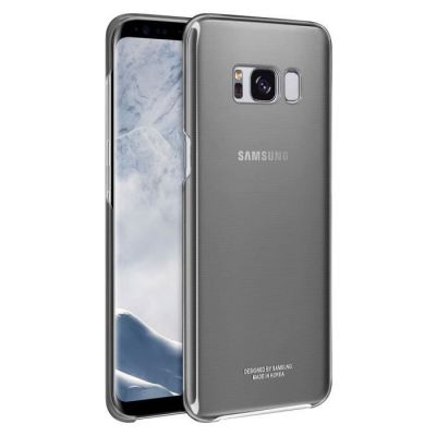 image Samsung Original Coque Transparente pour Samsung Galaxy S8 Plus - Gris tranparent