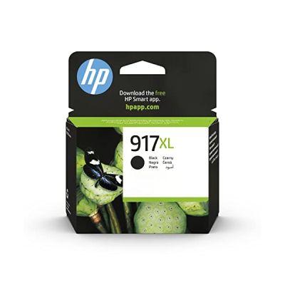 image HP 917XL 3YL85AE, Cartouche d'encre Noir authentique, Extra grande capacité, pour imprimantes tout-en-un HP OfficeJet Pro 8022/ 8023/ 8024/ 8025