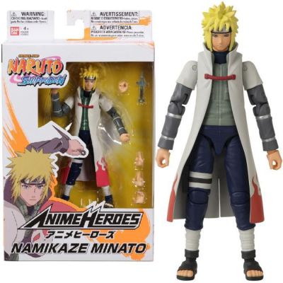 image Bandai - Anime Heroes - Naruto Shippuden - Figurine Anime Heroes 17 cm - Namikaze Minato - 36905