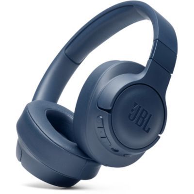 image JBL Tune710BT – Casque audio circum-auriculaire sans fil – Son JBL Pure Bass – Autonomie de batterie de 50h – Appels mains-libres et commande vocale – Bleu