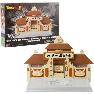 image Bandai- Dragon Ball Super-Arène Tenkaichi Budokai-Diorama pour Figurines, 36790, Brown/Beige