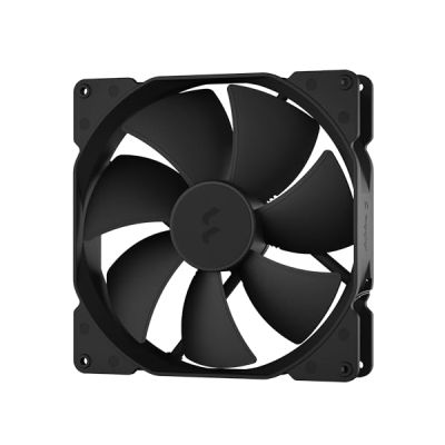 image Fractal Design Dynamic X2 PWM GP-18 180 mm High Durability LLS Bearing Black Edition Radiator Optimized Computer Case Fan