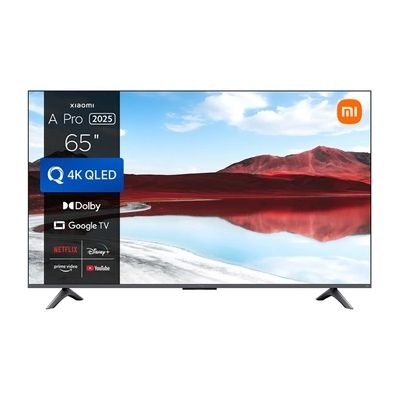 image Xiaomi TV A Pro 65 2025, QLED, 65 inch, Google TV, Netflix, Smart TV