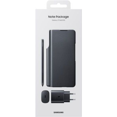 image PACK 3-en-1 Samsung Galaxy Z Fold3 5G( étui à rabat, S Pen Fold Edition et chargeur rapide)