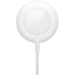 image produit Belkin Chargeur MagSafe, Chargeur sans fil portable magnétique (adaptateur secteur 20 W inclus avec câble de 2 m, pour modèles de l'iPhone 14 et iPhone 13 et autres appareils MagSafe) - Blanc