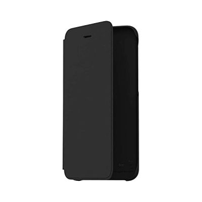 Samsung Coque Etui folio Flip Wallet Anymode pour Smartphone Galaxy J6+ Noir