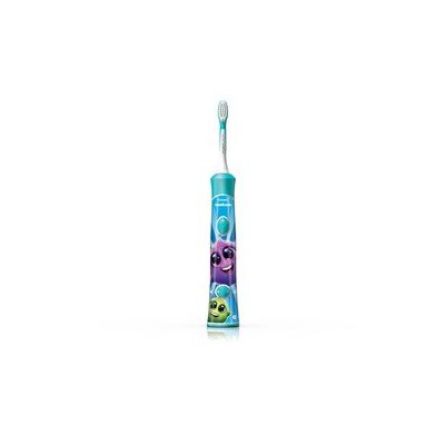 image Philips Sonicare For Kids Brosse à dents électrique sonique - Bleu (Modèle HX6322/04)