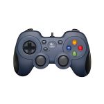 image produit Logitech F310 Manette de Jeu Filaire, Configuration Type Console, Croix Directionnelle 4 Switchs, Prise en Main Confortable, Câble 1,8m, PC/Steam/AndroidTV - Version Allemande - Bleu/Gris