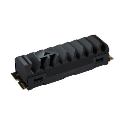 image Corsair MP600 PRO XT 2 To Disque SSD M.2 NVMe PCIe Gen4 x4 (Vitesses de Lecture Séquentielle jusqu'à 7 100 Mo/s et Vitesses d'écriture de 6 800 Mo/s, TLC NAND Haute Densité, Format M.2 2280) Noir