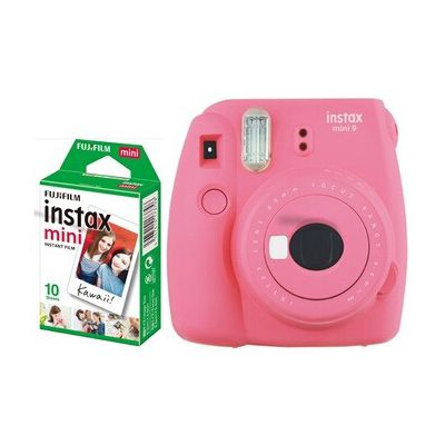 image Pack instax mini 9 Clear Pink + 1 Film (10 Vues)