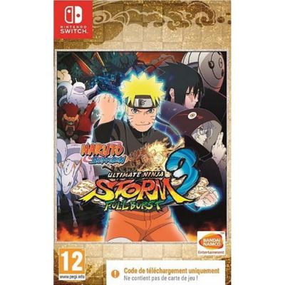 image Naruto Ultimate Ninja Storm 3 Full Burst (Code de téléchargement pour Switch dans la boîte - pas de disque)