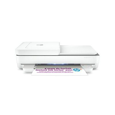 image HP Envy 6420e Imprimante tout en un - Jet d'encre couleur – 6 mois d'Instant Ink inclus avec HP+ (Photocopie, Scan, Impression, Recto/Verso, Wifi, Chargeur automatique de documents)