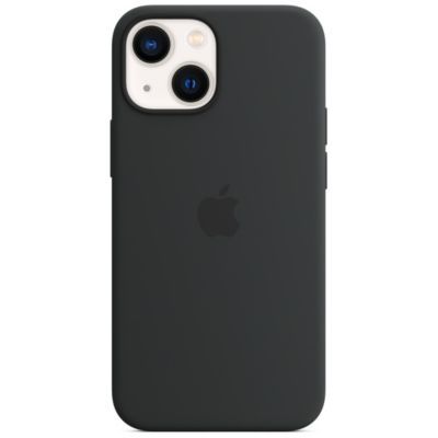 image Coque Apple iPhone 13 mini silicone anthracite MagSafe