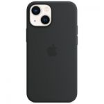 image produit Coque Apple iPhone 13 mini silicone anthracite MagSafe - livrable en France