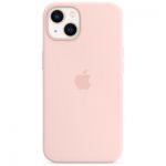 image produit Coque Apple iPhone 13 Silicone rose clair - livrable en France