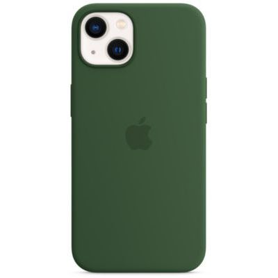 image Coque Apple iPhone 13 Silicone vert MagSafe