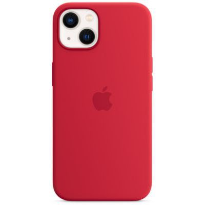 image Coque Apple iPhone 13 Silicone Rouge MagSafe