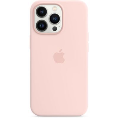 image Coque Apple iPhone 13 Pro Silicone rose craie Magsafe