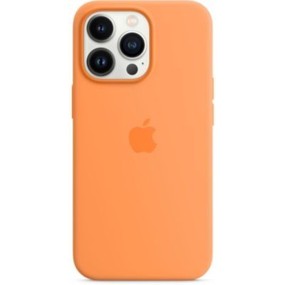 image Coque Apple iPhone 13 Pro Silicone Orangé MagSafe