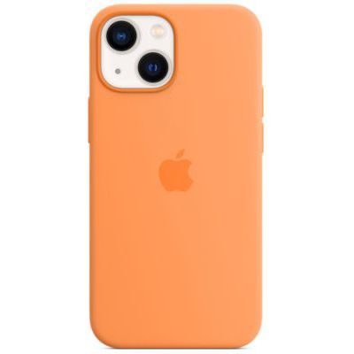 image Coque Apple iPhone 13 mini Silicone orange MagSafe