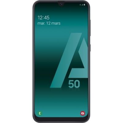 image SAMSUNG Galaxy A50 - Smartphone Portable débloqué 4G (Ecran: 6,4 Pouces - 128 Go - Double Nano-SIM - Android) - Noir - Version Européenne