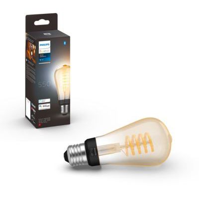 image Philips Hue White Ambiance, ampoule LED connectée E27 Filament ST64
