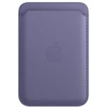 image produit Apple Porte-cartes en cuir avec MagSafe (pour iPhone) - Glycine