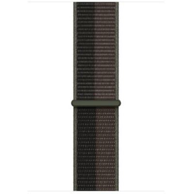 image Bracelet Apple Watch 45mm Sport Loop noir/gris