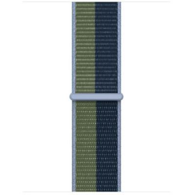 image Bracelet Apple Watch 41mm Sport Loop bleu/vert