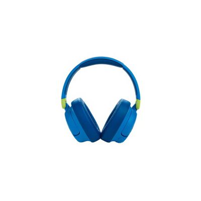 image Casque sans fil JBL JR460NC Bleu pour enfants avec réduction active du bruit et micro