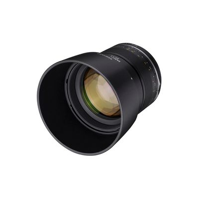 image Samyang MF 85 mm F1,4 MK2 pour Nikon F AE – Mise au point manuelle pour objectif plein format et focale fixe APS-C Nikon F Mount, 2ème génération pour Nikon D750, D5600, D3400, D500, D7500, D850, D780