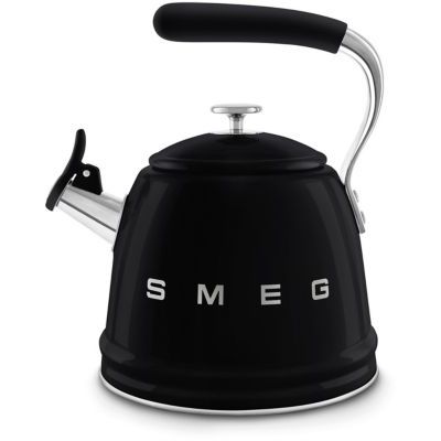 image Bouilloire SMEG sifflante 2.3L noir