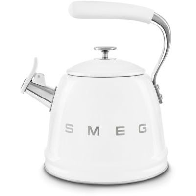 image Bouilloire SMEG sifflante 2.3L blanc