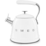 image produit Bouilloire SMEG sifflante 2.3L blanc