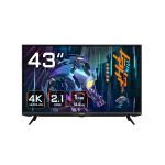 image produit GIGABYTE AORUS FV43U Moniteur de Jeu Pro 43” 4K - 3840 x 2160 (UHD), 144Hz, 1ms, 750 CD/m2, FreeSync Premium Pro, DisplayHDR 1000, HDMI 2.1, DisplayPort 1.4