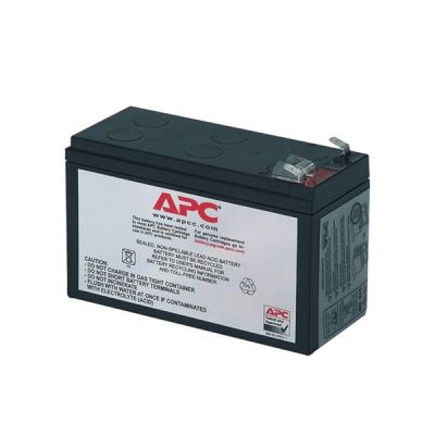 image APC RBC2 Acide de Plomb Soudure Batterie Rechargeable – Batterie/Pile Rechargeable (Sealed Lead Acid (VRLA), Noir, 1 pièce (s))