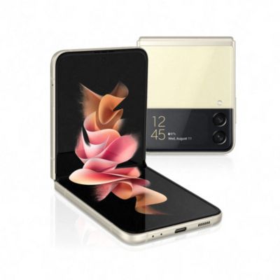 image Smartphone Samsung Galaxy Z Flip3 Crème 128 Go 5G