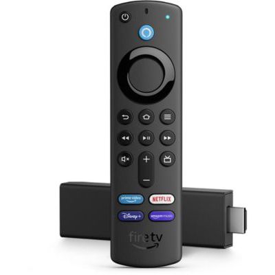 image Amazon Fire TV Stick 4K avec télécommande vocale Alexa (dotée de boutons de contrôle de la TV), 1ère génération