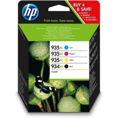 HP Cartouche Encre 912XL C.M.J.N 4 Pack