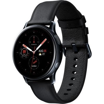 image Samsung - Montre Galaxy Watch Active 2 Bluetooth - Acier 40 mm - Noir Diamant - Version Française