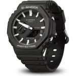 image produit Casio Montre Quartz Homme 48.50mm avec Cadran Noir analogique/numérique et Bracelet en Plastic/Resin Strap Noir GA-2100-1AER - livrable en France