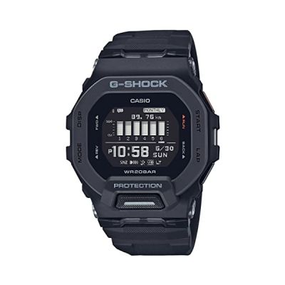 image CASIO G-Shock GBD-200-1ER Montre - Résistante aux chocs - Multifonctions - Noir