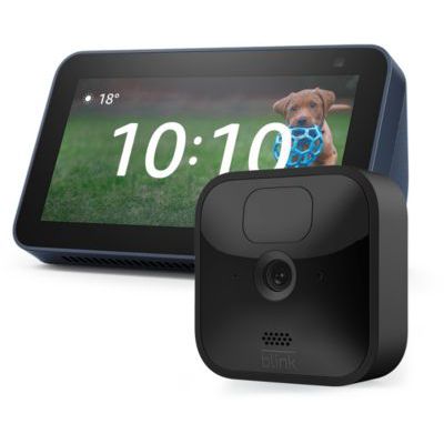 image Caméra de sécurité Blink Caméra Outdoor + Echo Show 5 (2eme Gen)