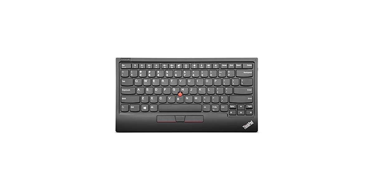 Comparer les prix : Lenovo TRACKPOINT Wireless Keyboard II (French ...