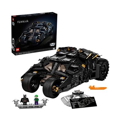 LEGO DC Batman La Batmobile Tumbler - Set Véhicule pour Adultes À Exposer Et À Collectionner - Idée Cadeau pour Hommes et Femmes - Maquette Voiture 76240