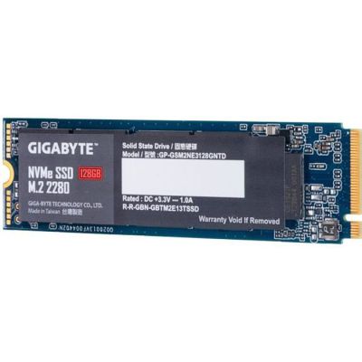 image SSD Interne GIGABYTE 128Go - M.2 NVMe (GP-GSM2NE3128GNTD)