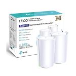 image produit TP-Link Deco WiFi 6 Mesh AX 6600Mbps Deco X90(2-Pack) - Système WiFi 6 pour Toute la Maison - Couverture WiFi de 500㎡ - Installation Facile - Contrôle Parental - Compatible avec toutes les Box Fibre - livrable en France