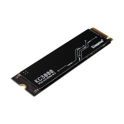 image Kingston KC3000 PCIe 4.0 NVMe M.2 SSD - Stockage haute performant pour PC de bureau et PC portables -SKC3000S/2048G