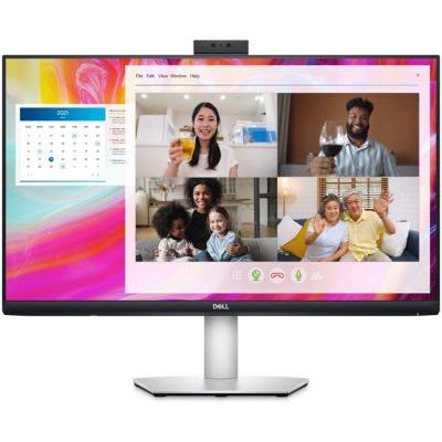 image Dell S2722DZ 27-inch QHD 2560 x 1440 75Hz Video Conferencing Monitor, Pop-up Camera, Noise-Cancelling Dual Microphones, Dual 5W Speakers, USB-C connectivity, 16.7 Million Colors, Silver (Latest Model)