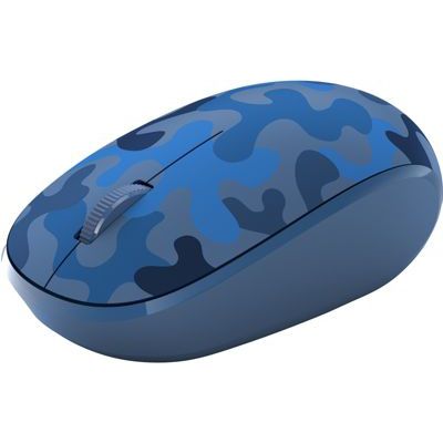 image Microsoft Bluetooth Mouse - Edition Spéciale Camouflage Bleu Nuit